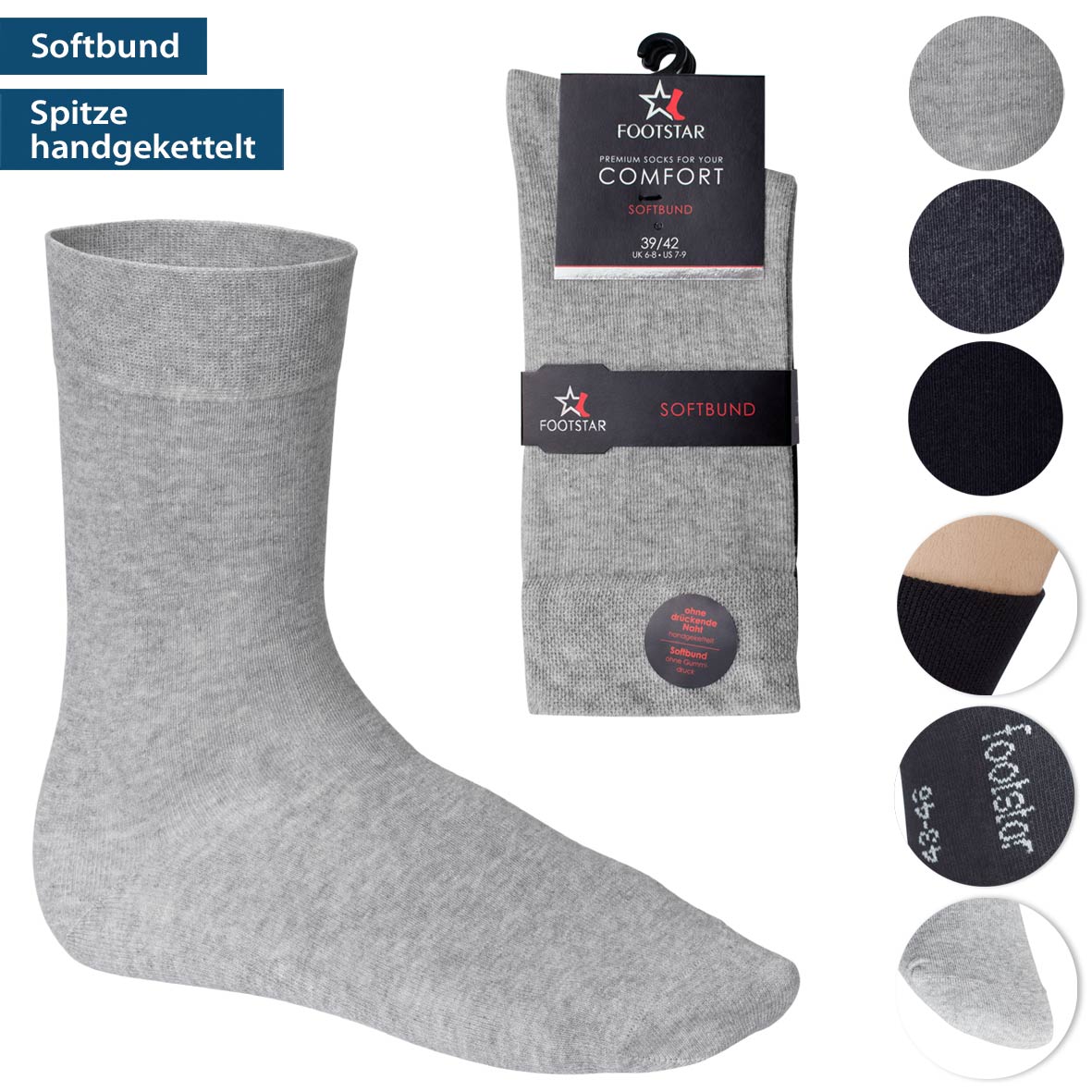 Herren-Socken-3er-Pack-BW-EL-Komfortbund
