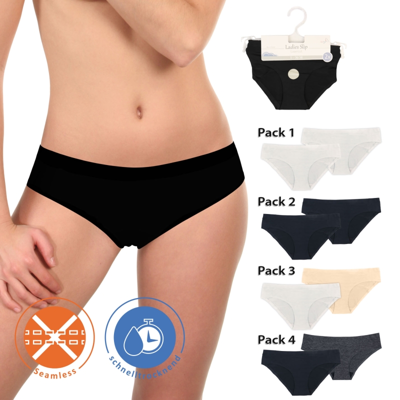 Damen-Bikinislip-2er-Pack-Lasercut-Lurex
